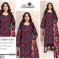 Digital Print Airjet Lawn Suit with 4-Side Lace Chiffon Dupatta
