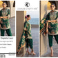 Digital Print Airjet Lawn Suit with 4-Side Lace Chiffon Dupatta