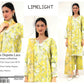 Digital Print Airjet Lawn Suit with 4-Side Lace Chiffon Dupatta