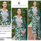 DIGITAL PRINT AIRJET LAWN 90/70 With 4 Side Lace CHIFFON DUPATTA