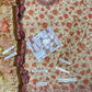DIGITAL PRINT AIRJET LAWN 90/70 With 4 Side Lace CHIFFON DUPATTA