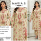 DIGITAL PRINT AIRJET LAWN 90/70 With 4 Side Lace CHIFFON DUPATTA