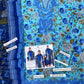 DIGITAL PRINT AIRJET LAWN 90/70 With 4 Side Lace CHIFFON DUPATTA