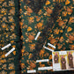 DIGITAL PRINT AIRJET LAWN 90/70 With 4 Side Lace CHIFFON DUPATTA